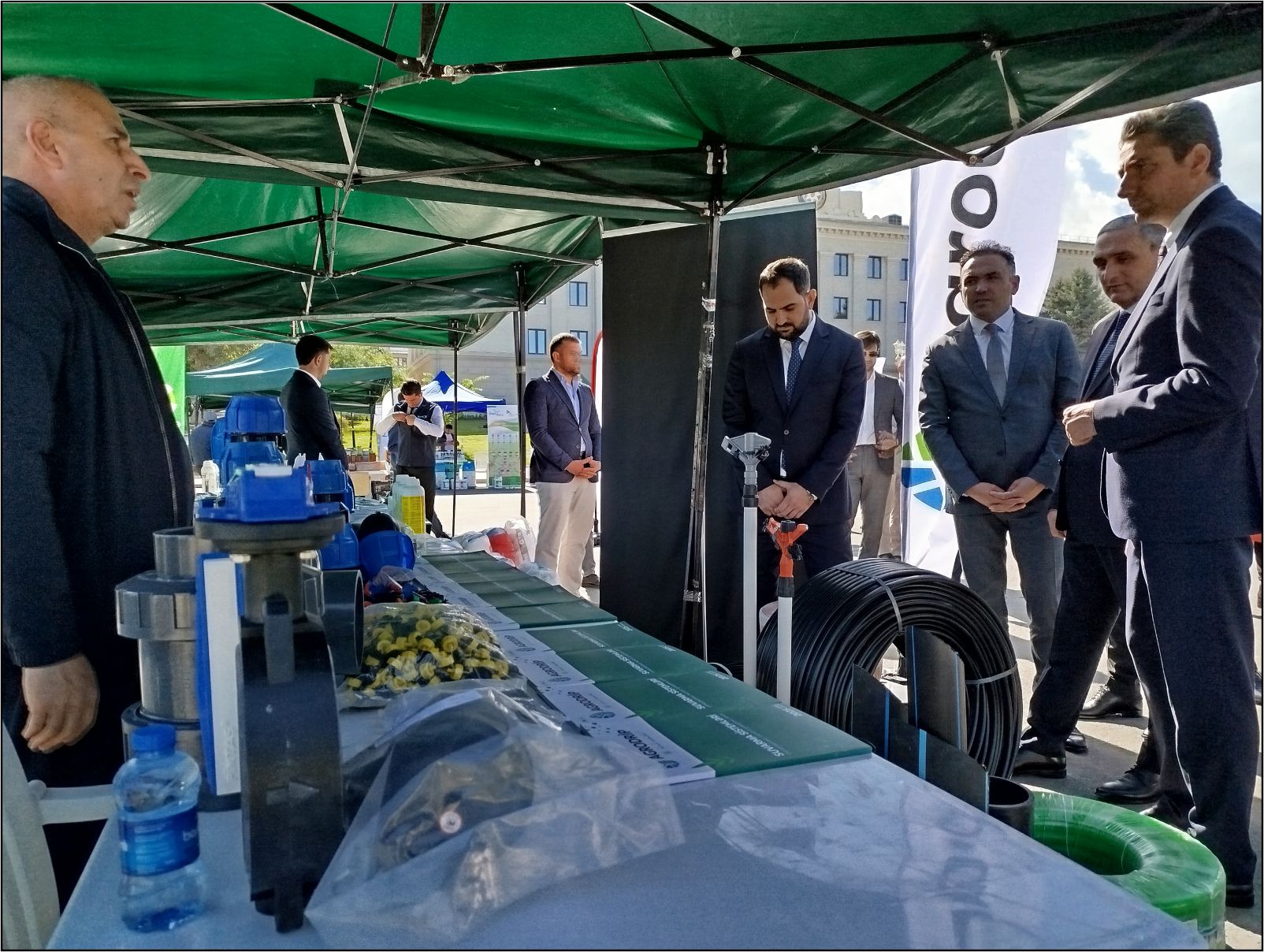 Agrodrip Xankəndidə suvarma sistemlərini nümayiş etdirib