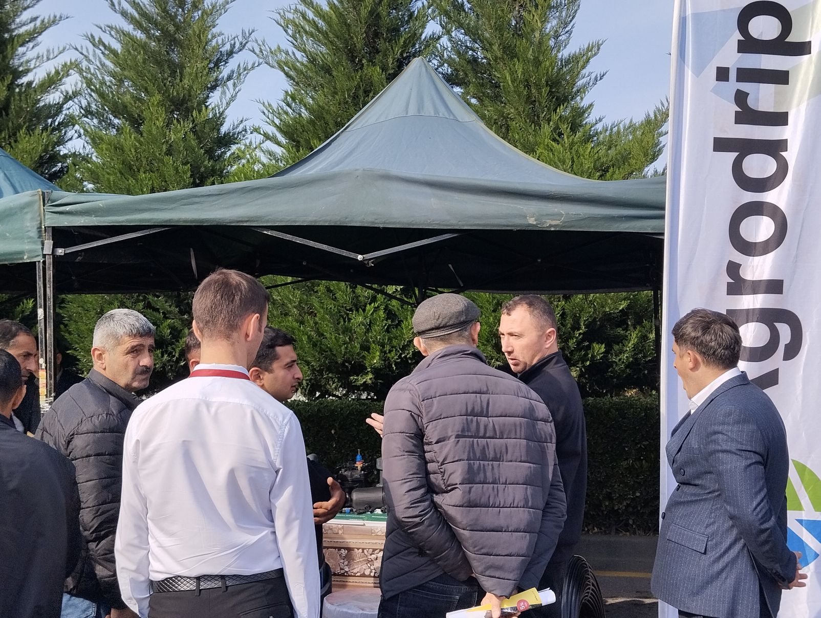 Agrodrip Şəkidə stendlə təmsil olunub