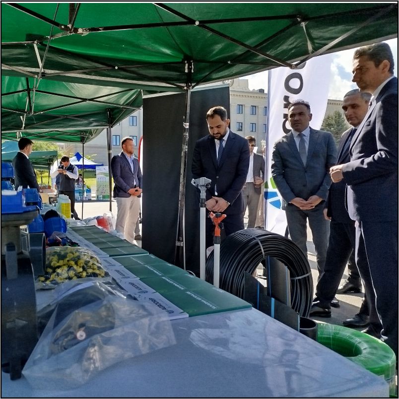 Agrodrip Xankəndidə suvarma sistemlərini nümayiş etdirib