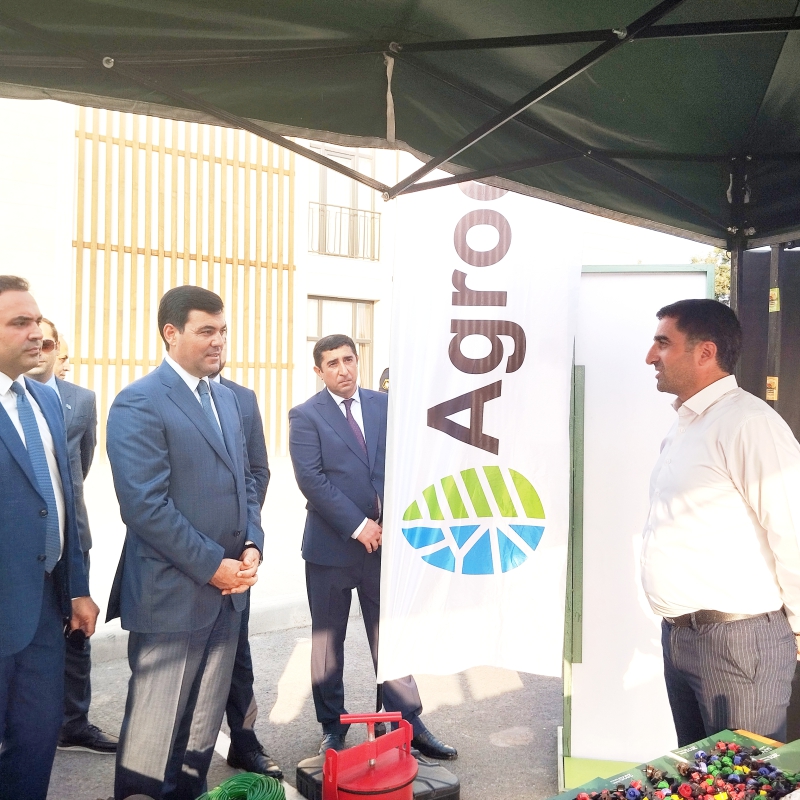 Agrodrip Xaçmazda stendlə təmsil olunub
