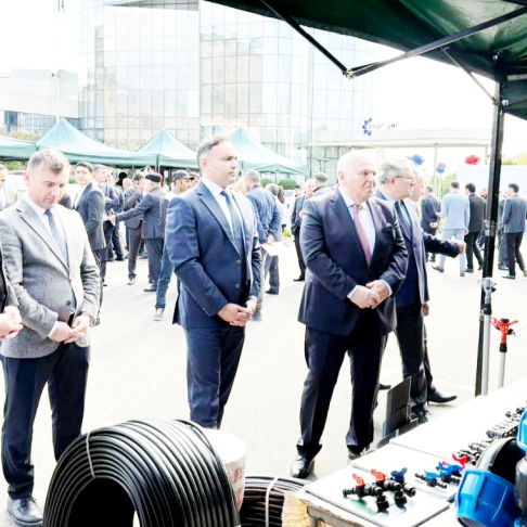 Agrodrip Şəkidə stendlə təmsil olunub